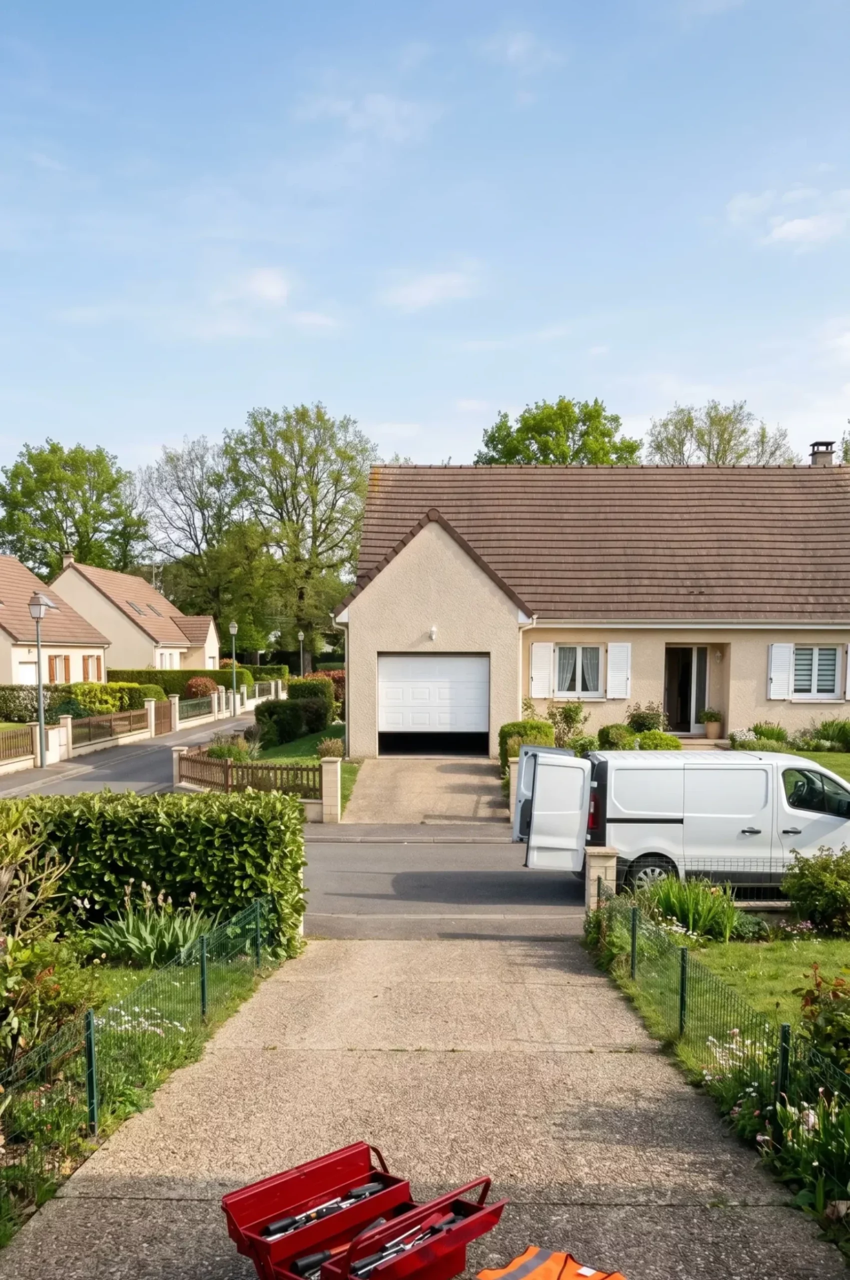 Dépannage porte de garage à Plaisir (78370) · intervention rapide DB Assistance