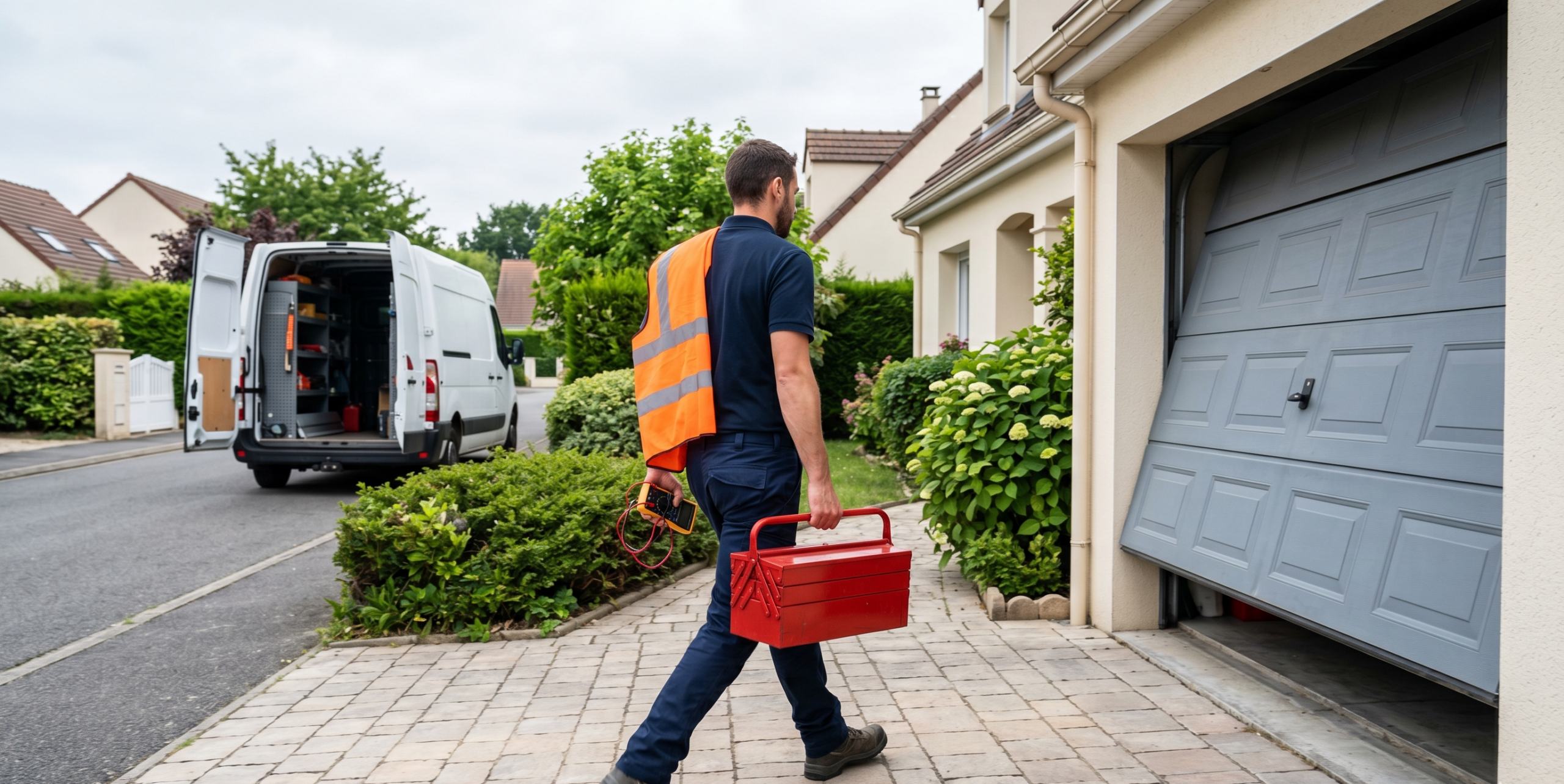 Dépannage porte de garage à Trappes (78190) · intervention rapide DB Assistance