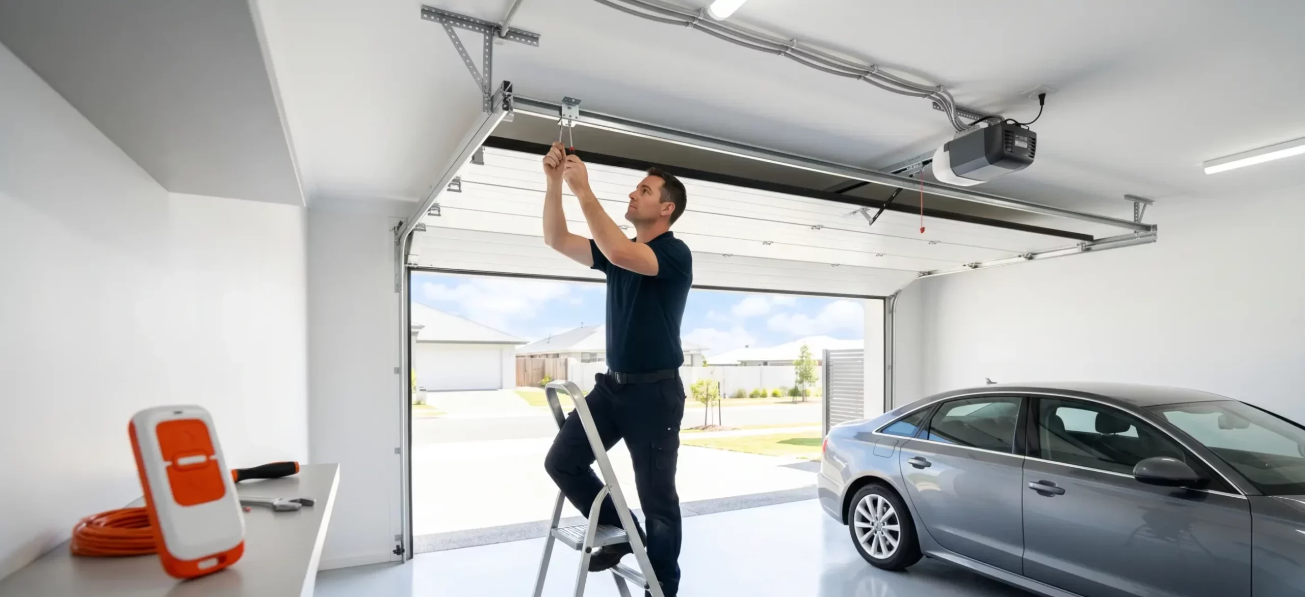Motorisation de porte de garage à Vélizy-Villacoublay