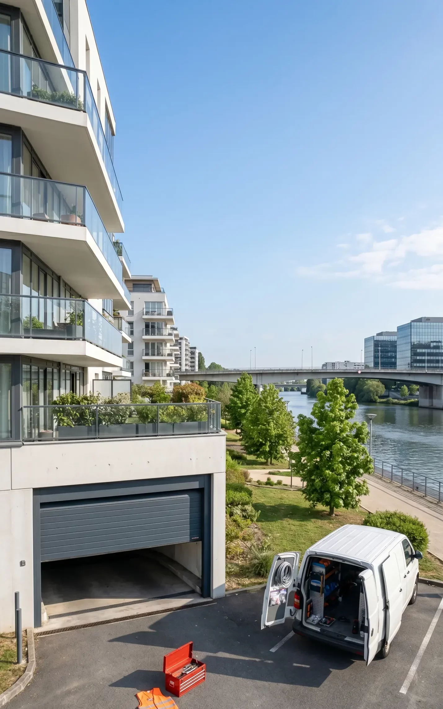 Dépannage porte de garage à Bezons (95870) · intervention rapide DB Assistance