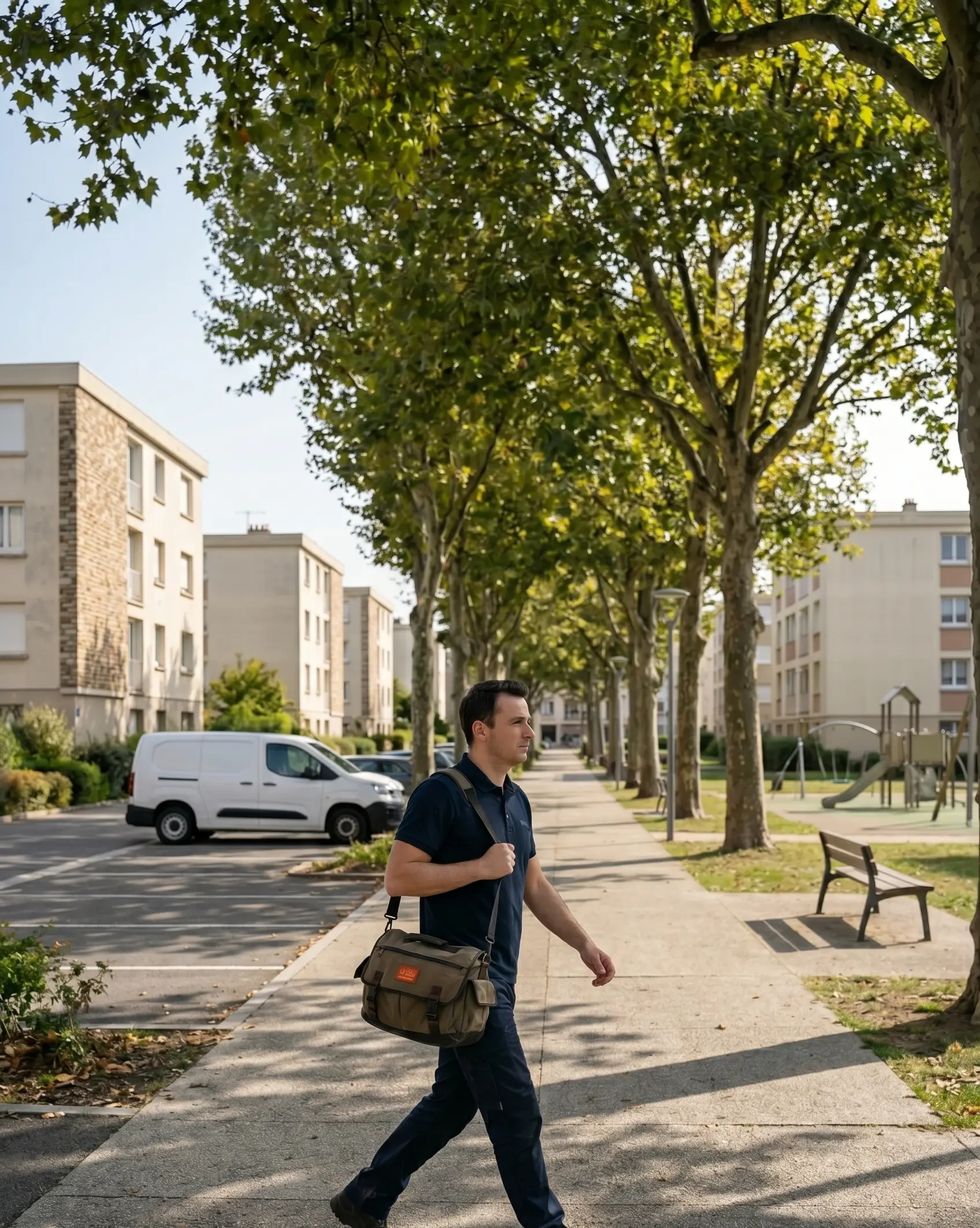 Technicien DB Assistance réparant une porte de garage à Élancourt