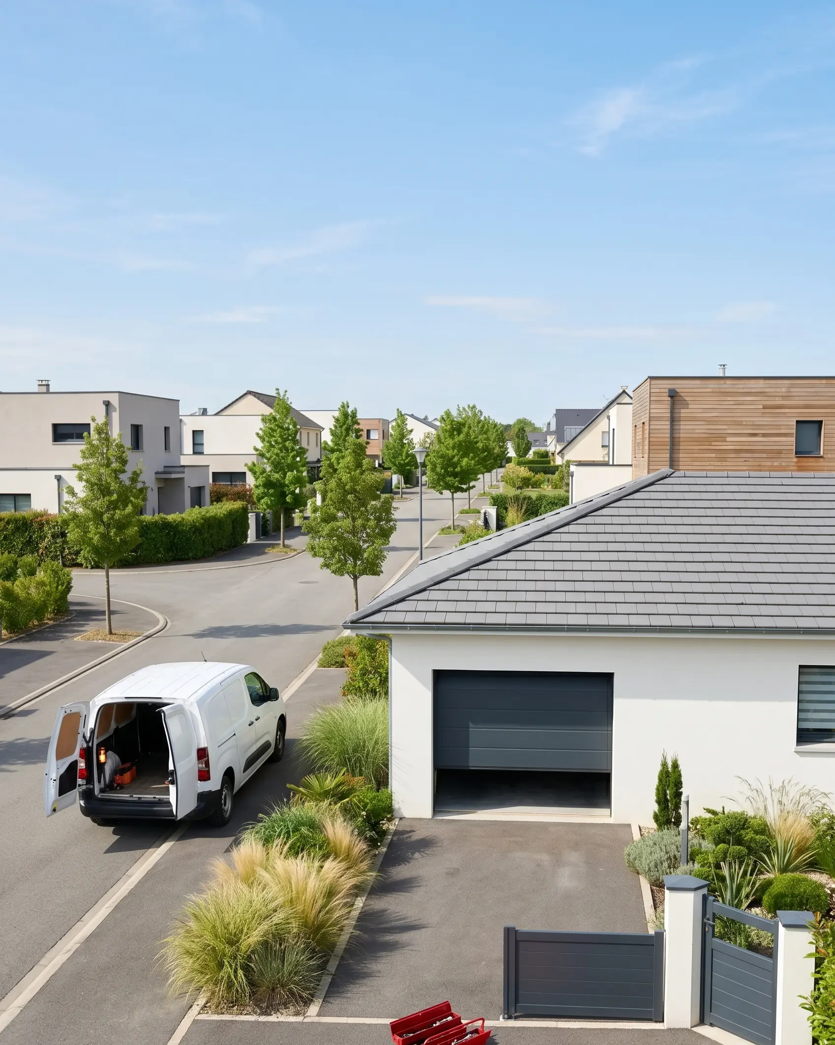 Dépannage porte de garage à Guyancourt (78280) · intervention rapide DB Assistance