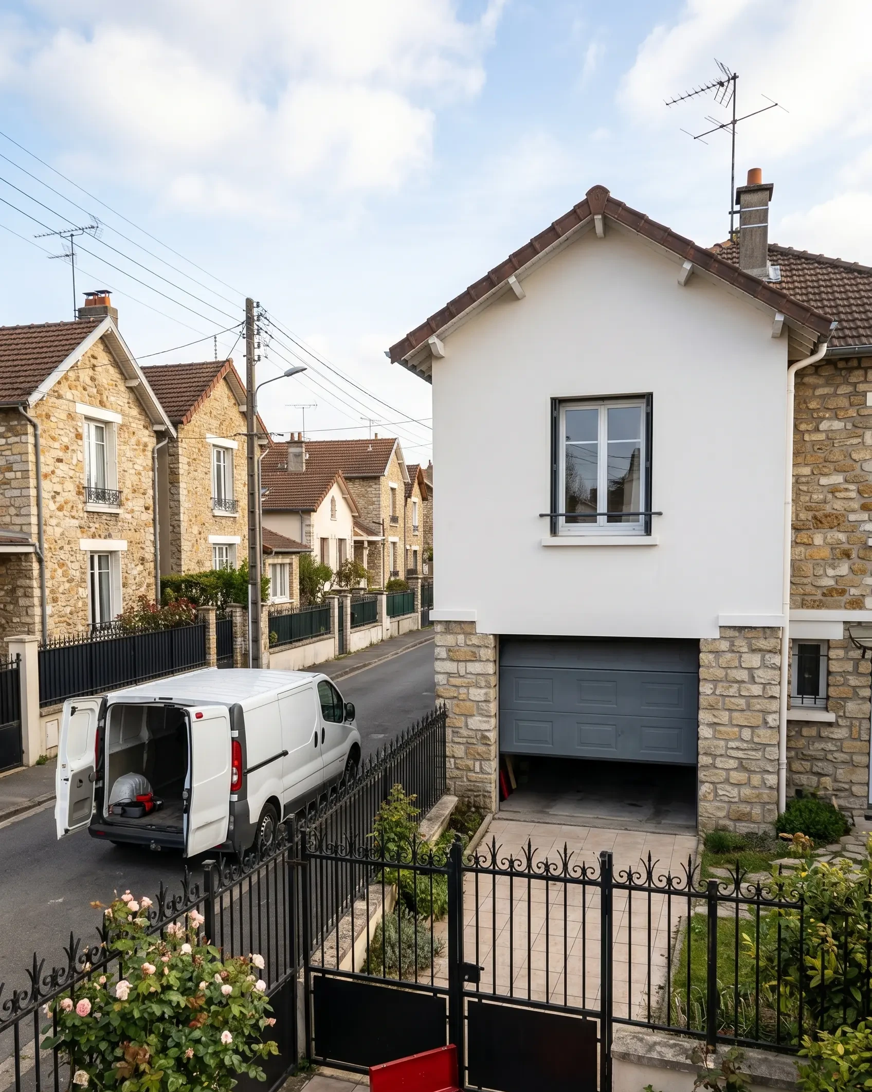 Dépannage porte de garage à Houilles (78800) · intervention rapide DB Assistance