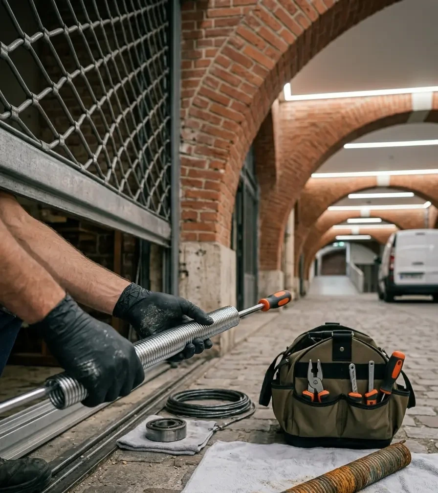 Intervention récente de réparation de porte de garage à Paris 12e (75012)