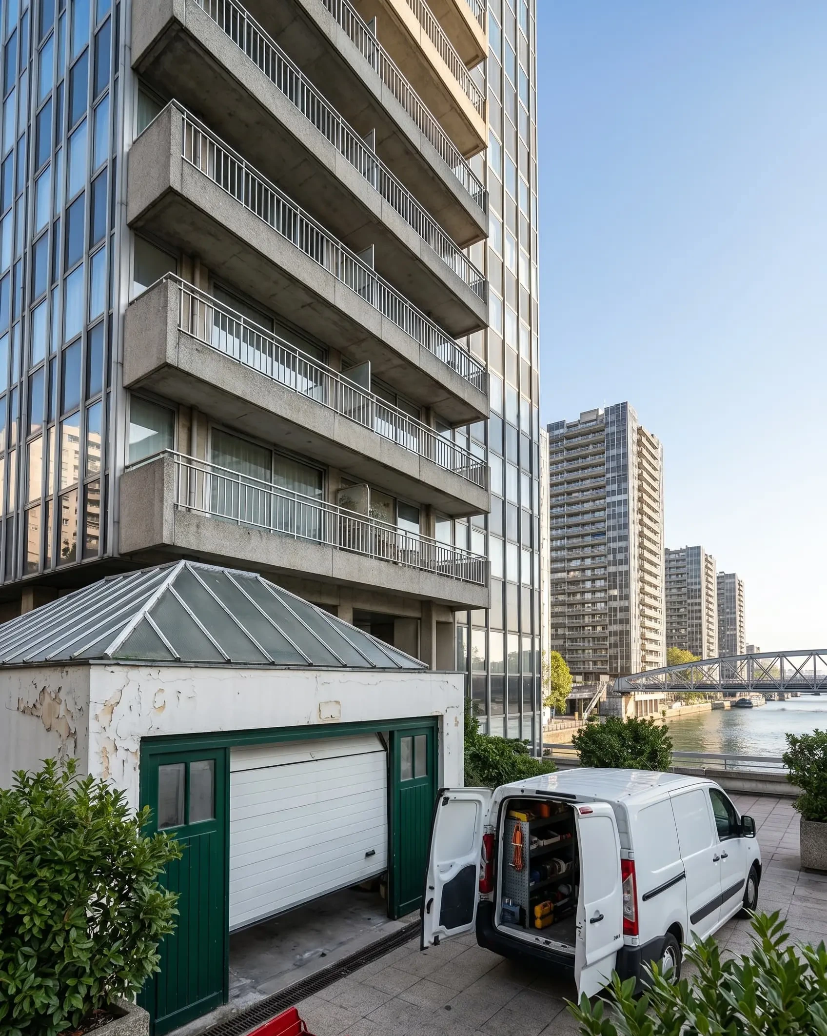 Dépannage porte de garage à Paris 15e (75015) · intervention rapide DB Assistance