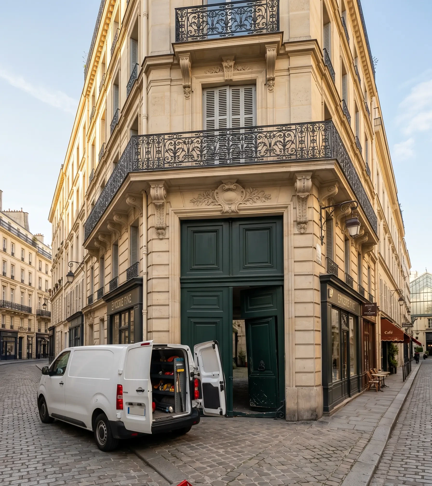 Dépannage porte de garage à Paris 2e (75002) · intervention rapide DB Assistance