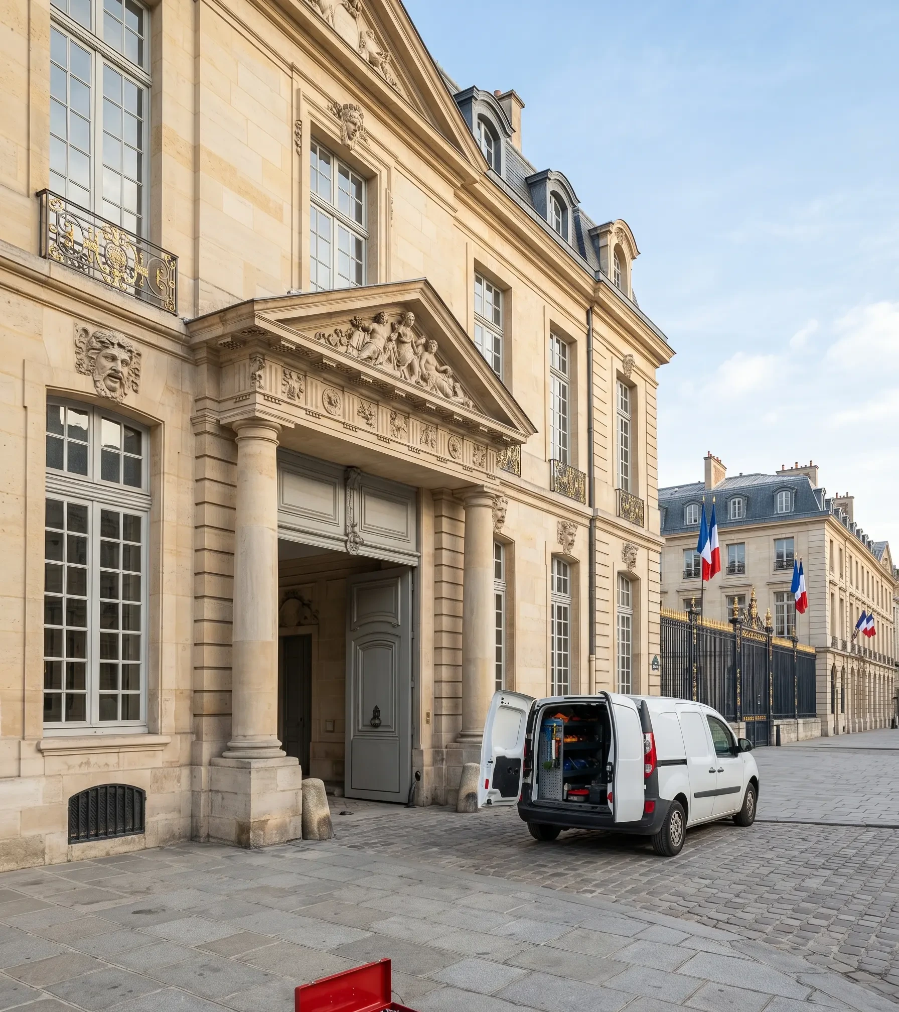 Dépannage porte de garage à Paris 7e (75007) · intervention rapide DB Assistance