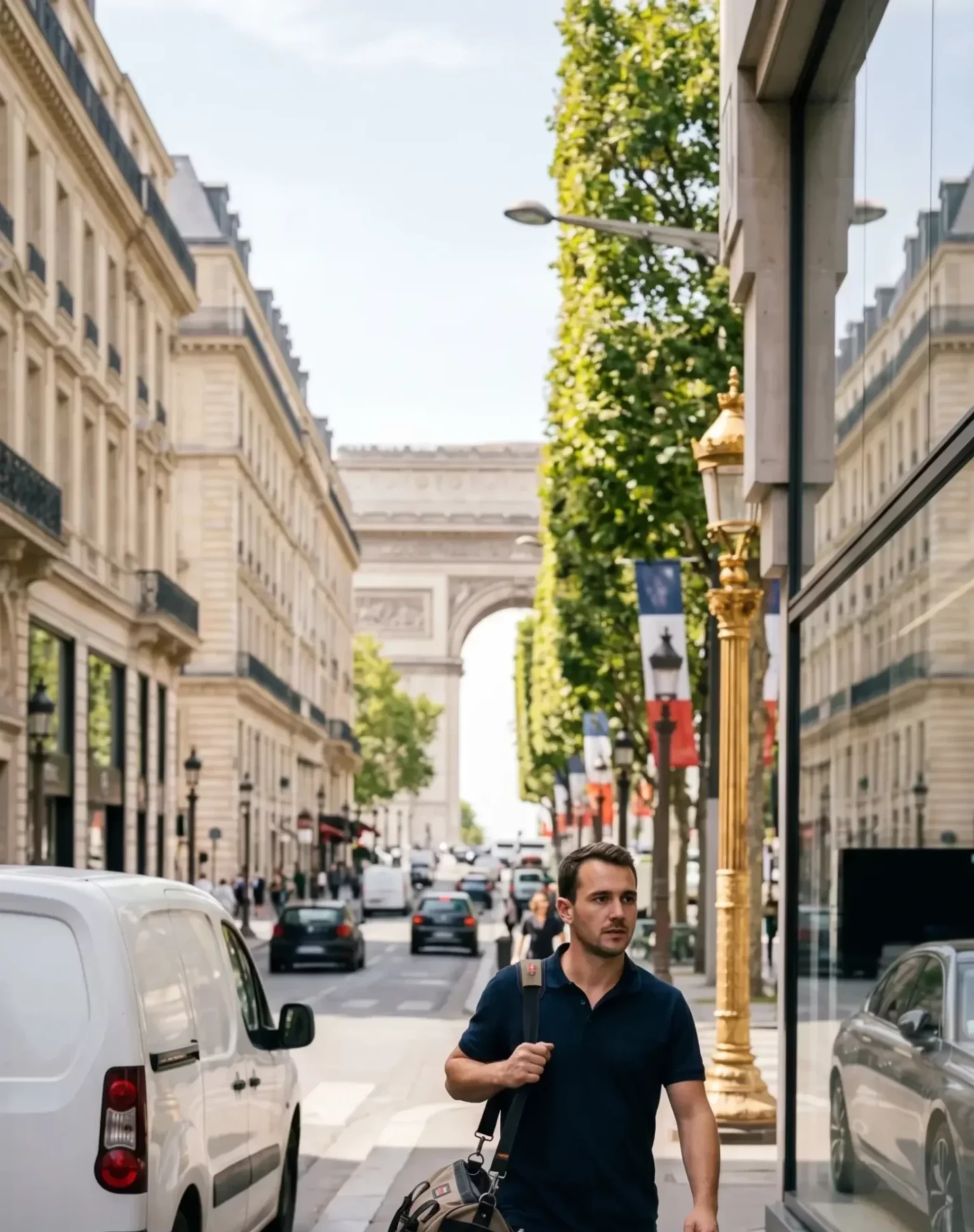 Dépannage porte de garage à Paris 8e (75008) · intervention rapide DB Assistance