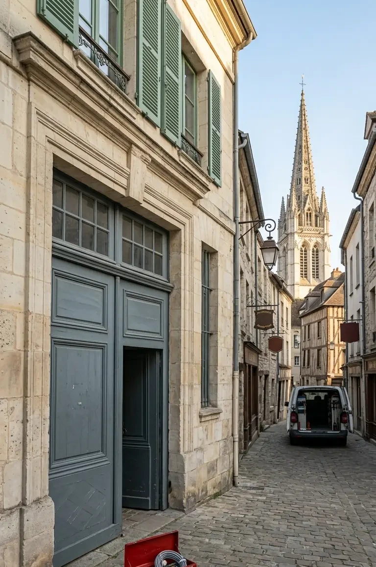 Dépannage porte de garage à Pontoise (95300) · intervention rapide DB Assistance