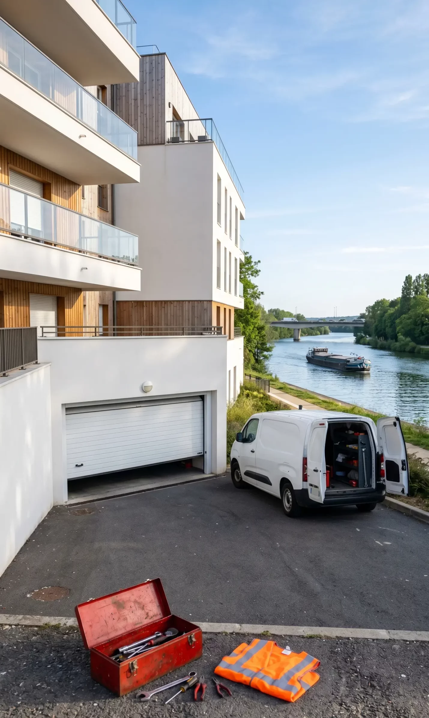 Dépannage porte de garage à Saint-Ouen-l'Aumône (95310) · intervention rapide DB Assistance