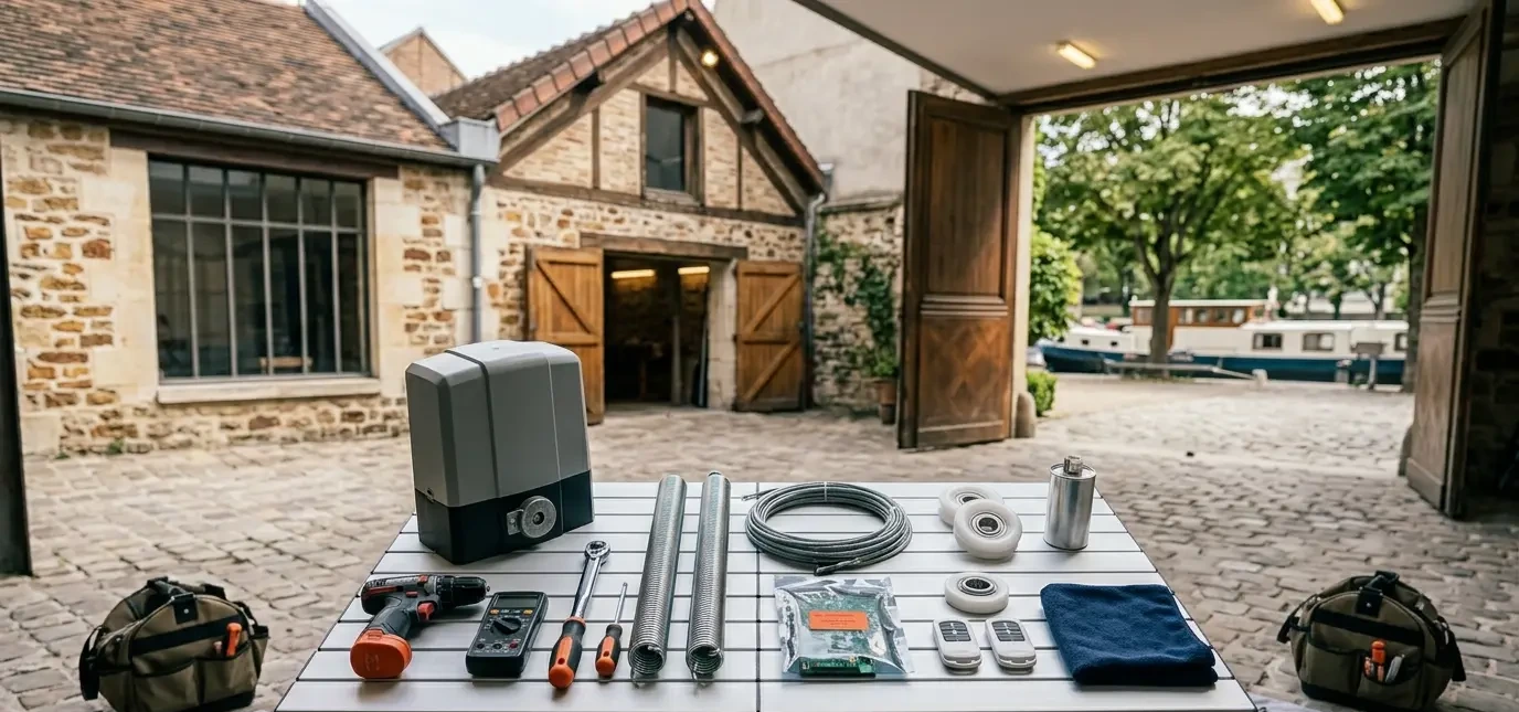 Dépannage toutes marques de porte de garage à Paris 12e