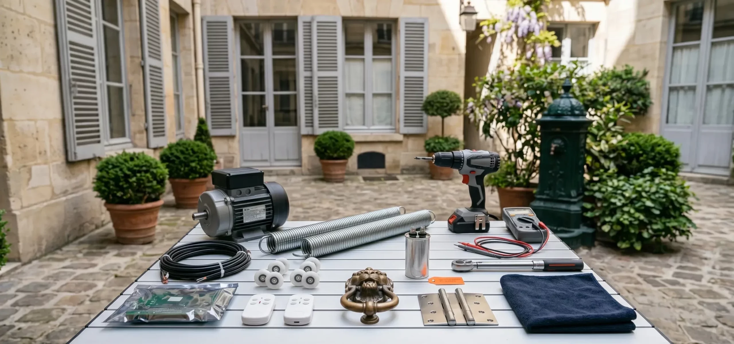 Dépannage toutes marques de porte de garage à Paris 6e