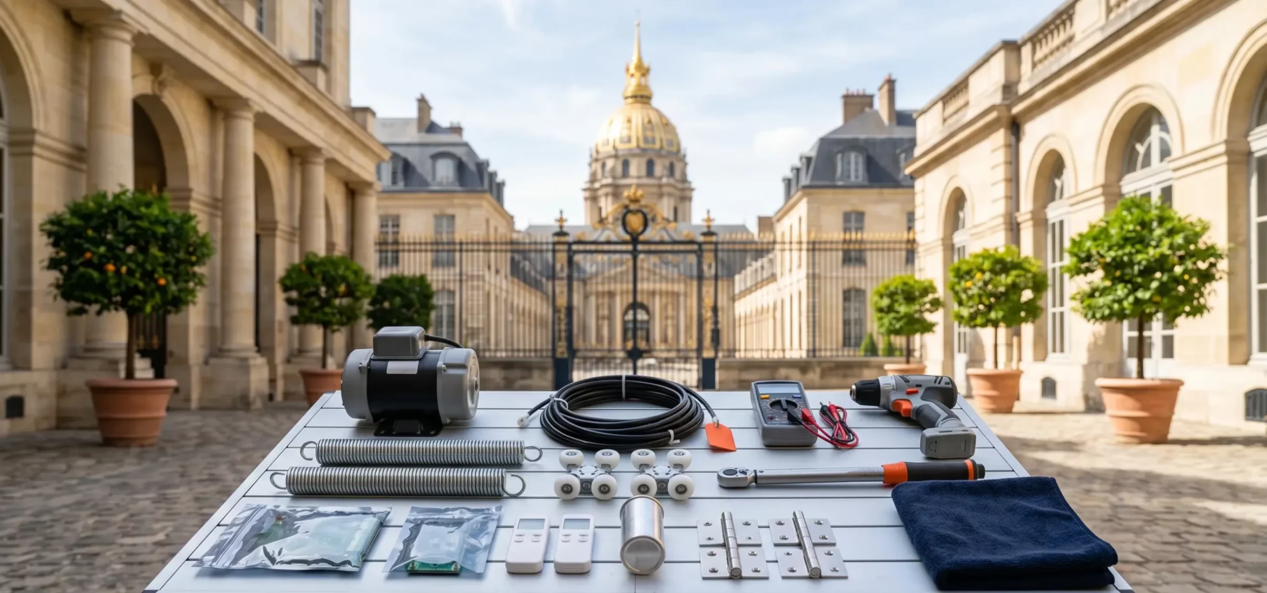 Dépannage toutes marques de porte de garage à Paris 7e
