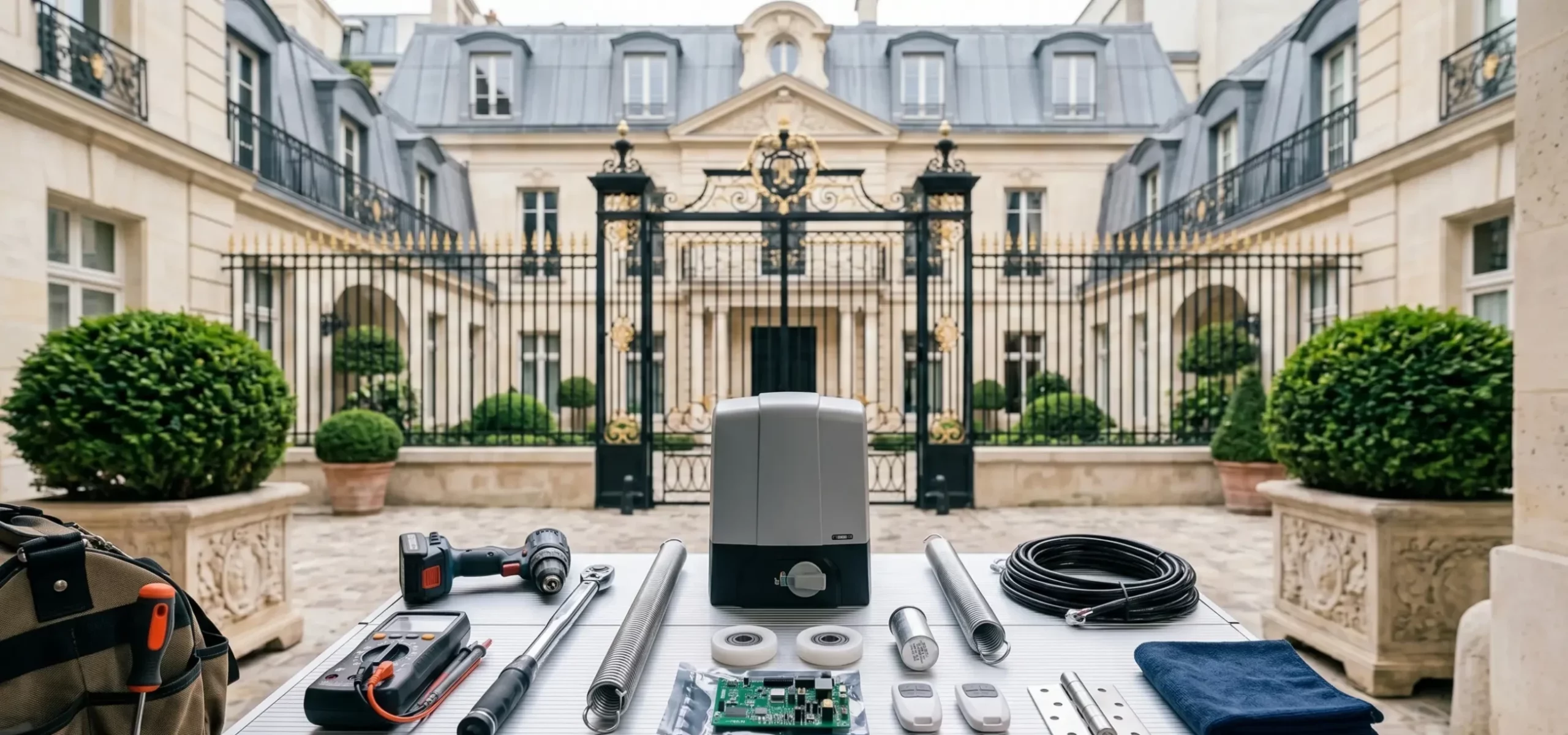 Dépannage toutes marques de porte de garage à Paris 8e