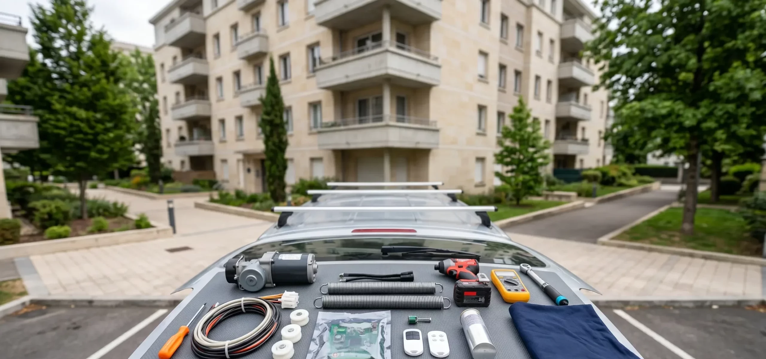 Dépannage toutes marques de porte de garage à Sarcelles