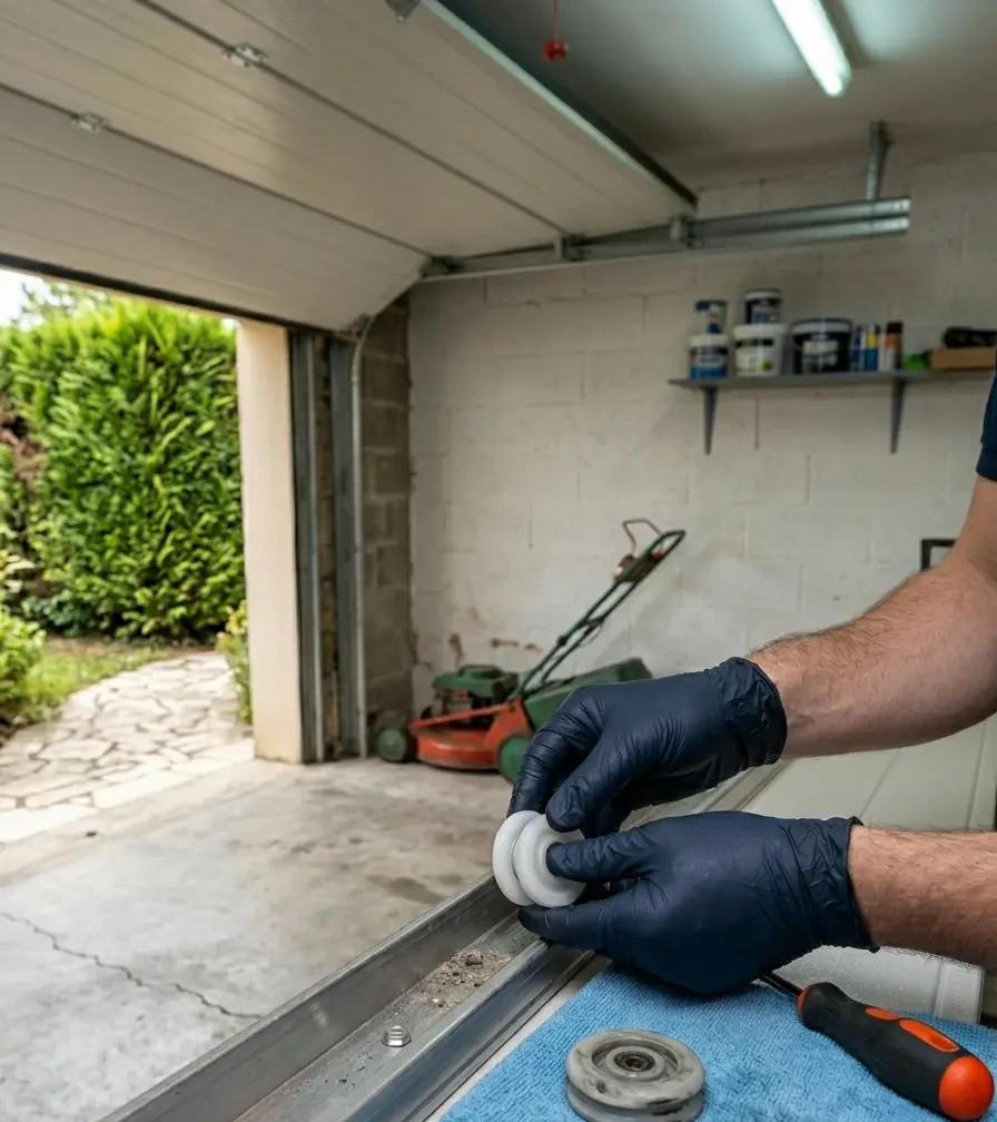 Intervention récente de réparation de porte de garage à Élancourt (78990)