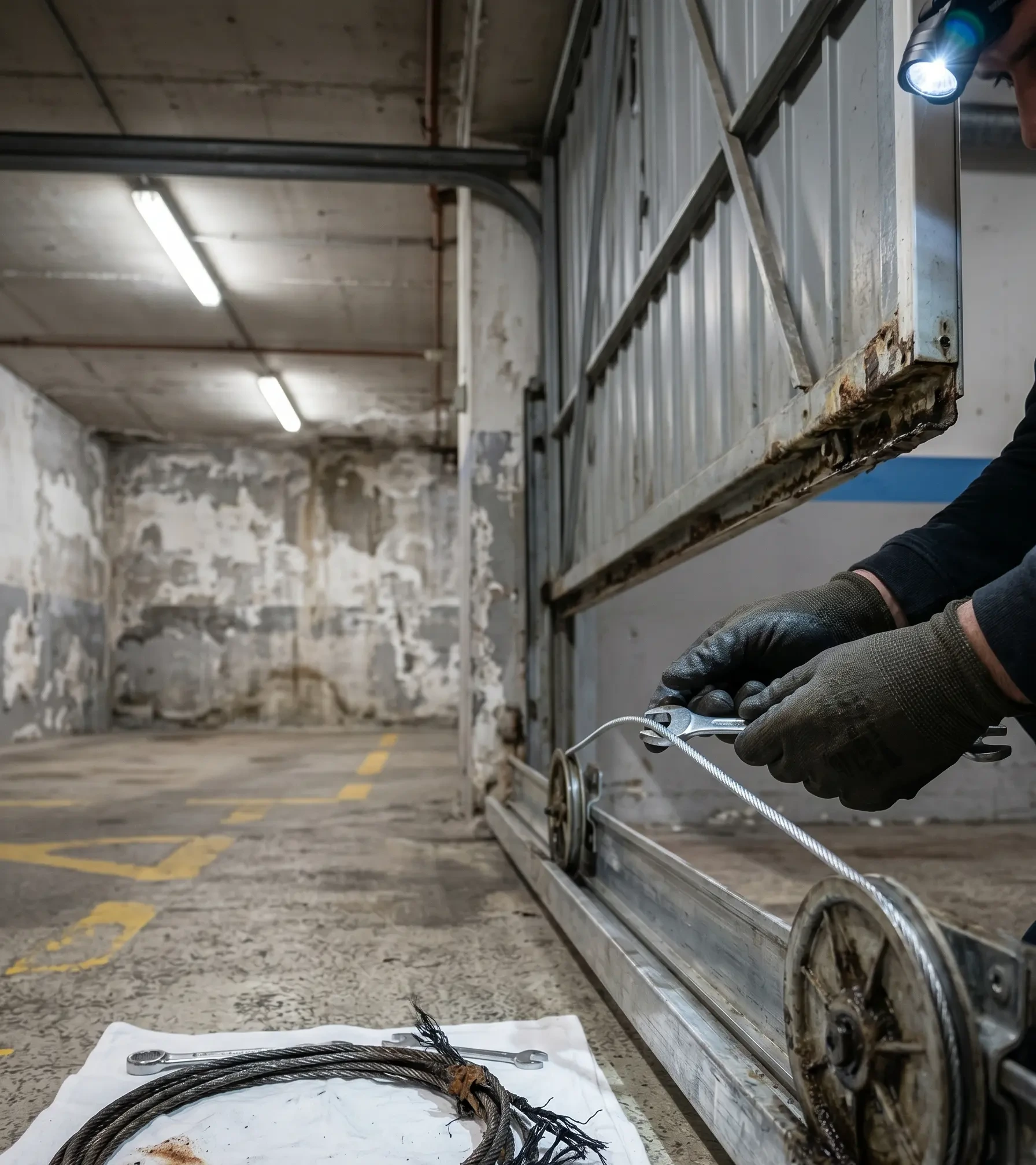 Intervention récente de réparation de porte de garage à Garges-lès-Gonesse (95140)