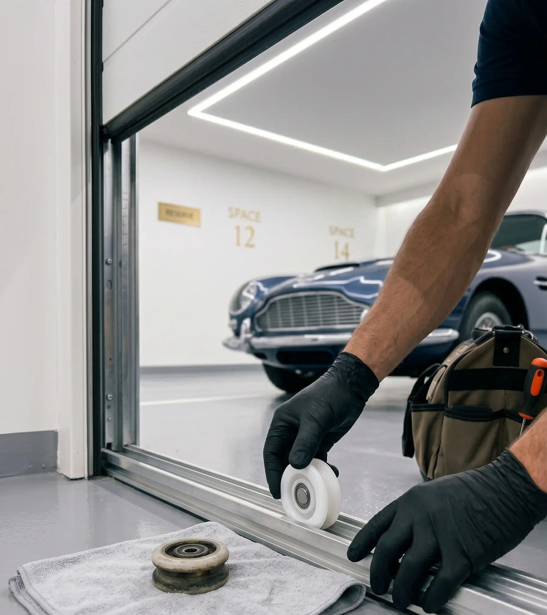 Intervention récente de réparation de porte de garage à Paris 8e (75008)