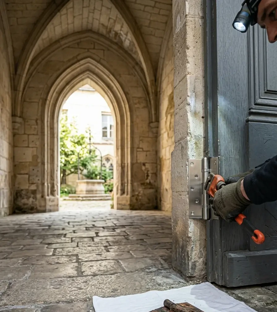 Intervention récente de réparation de porte de garage à Pontoise (95300)
