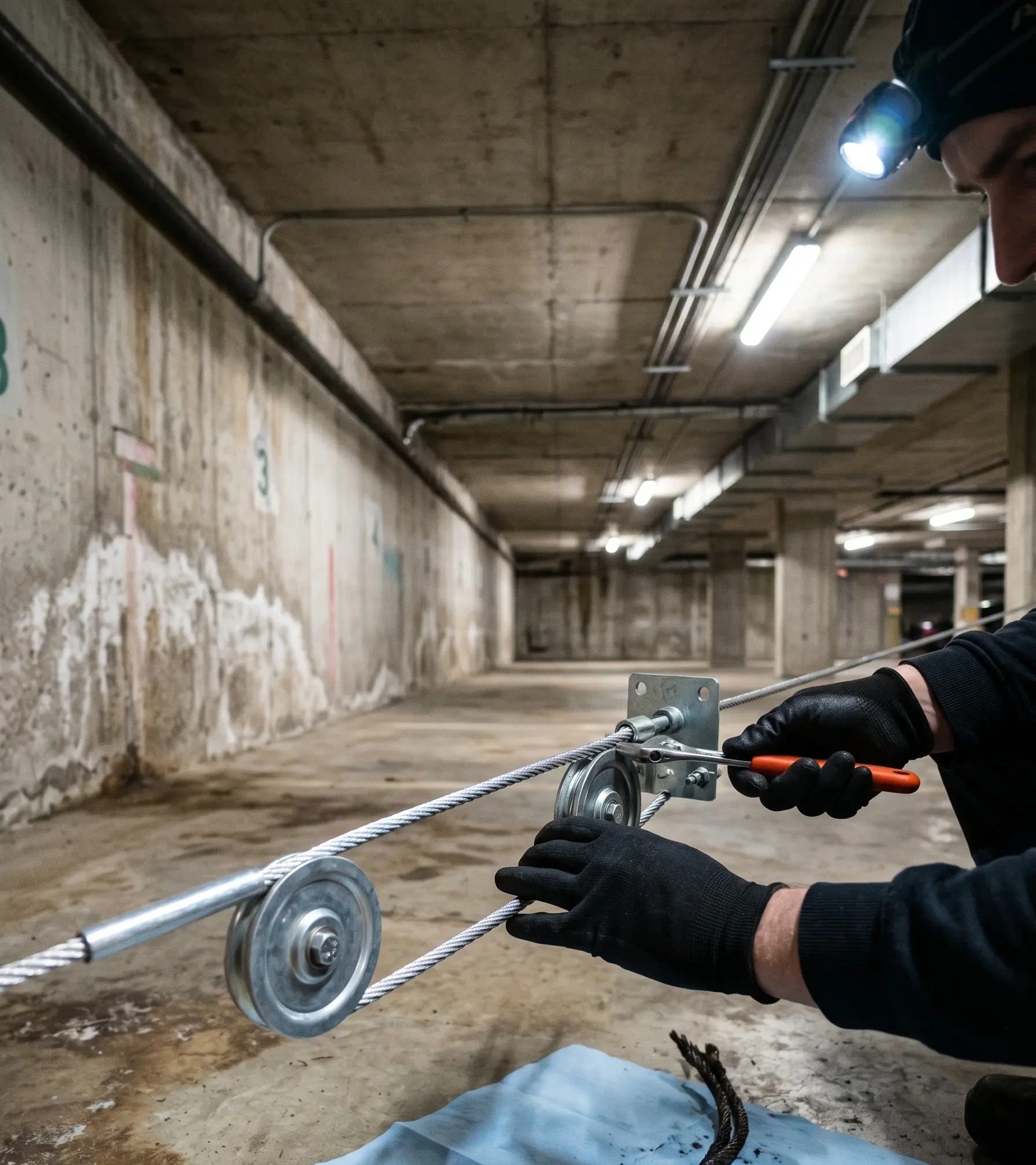 Intervention récente de réparation de porte de garage à Sarcelles (95200)