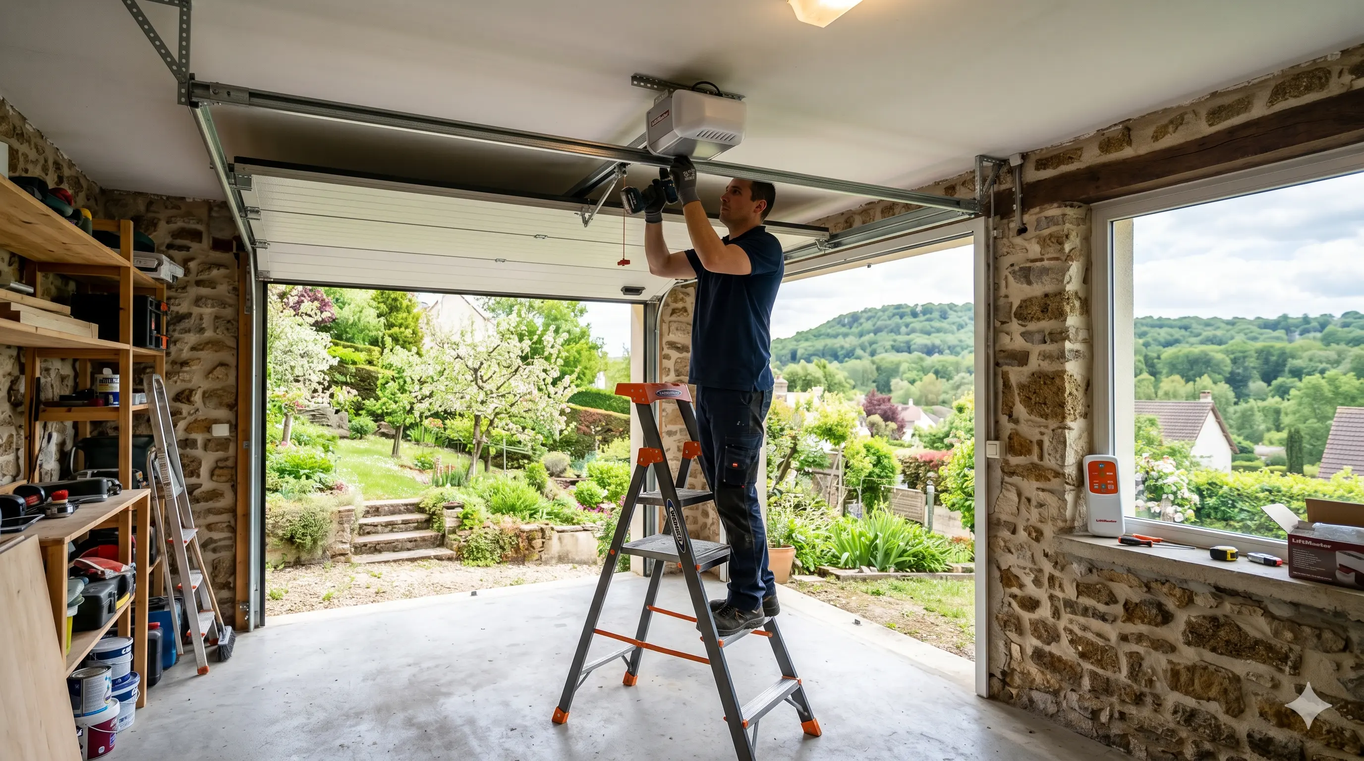 Motorisation de porte de garage à Cormeilles-en-Parisis