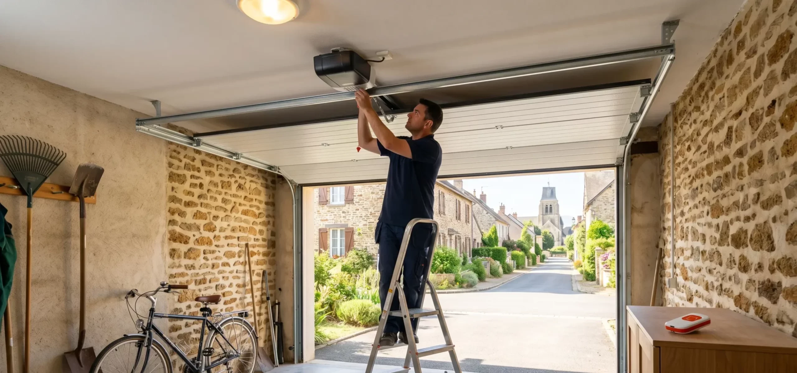 Motorisation de porte de garage à Garges-lès-Gonesse