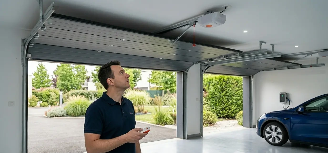 Motorisation de porte de garage à Guyancourt