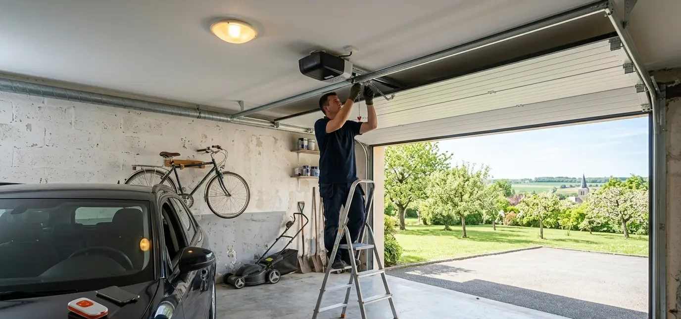 Motorisation de porte de garage à Herblay-sur-Seine