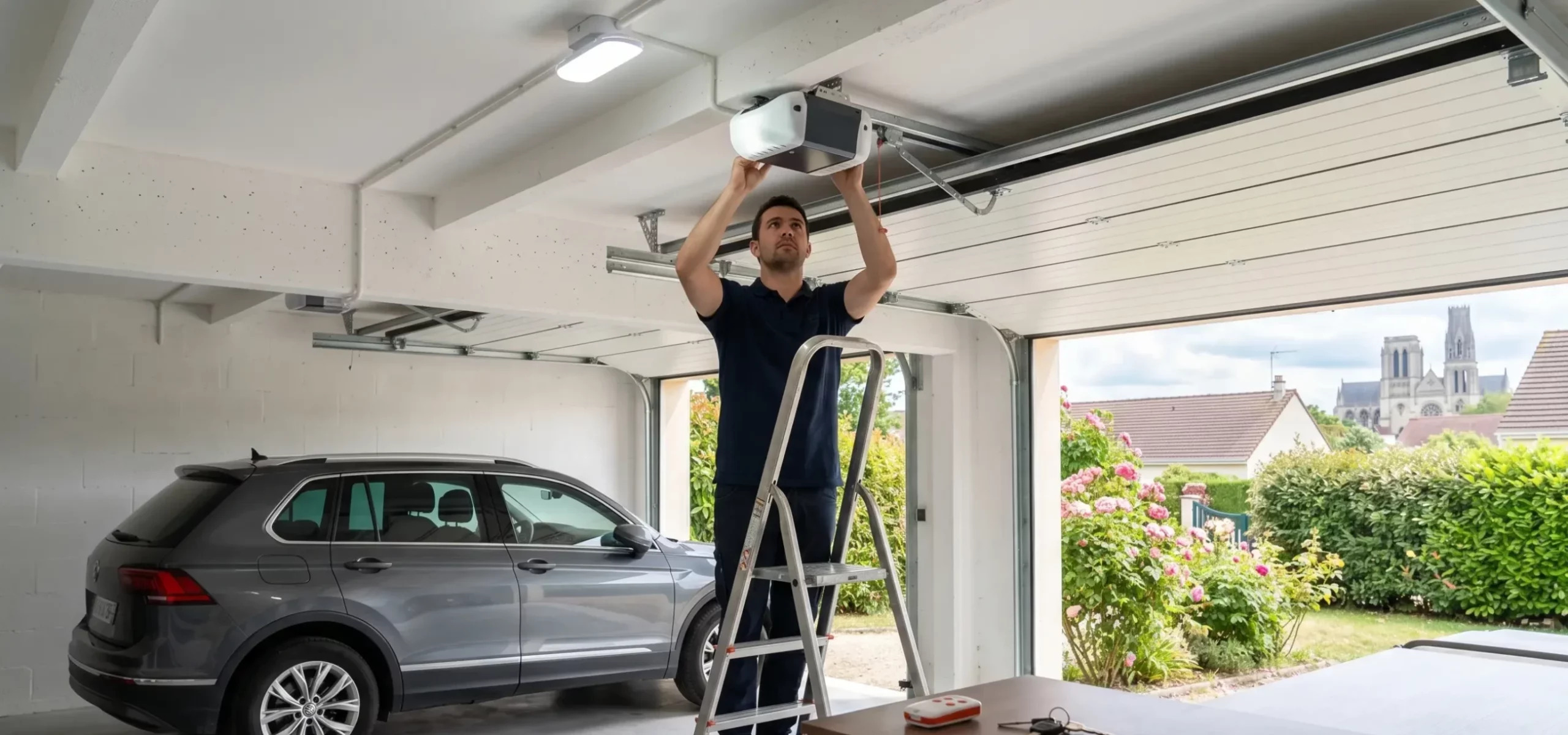 Motorisation de porte de garage à Mantes-la-Jolie
