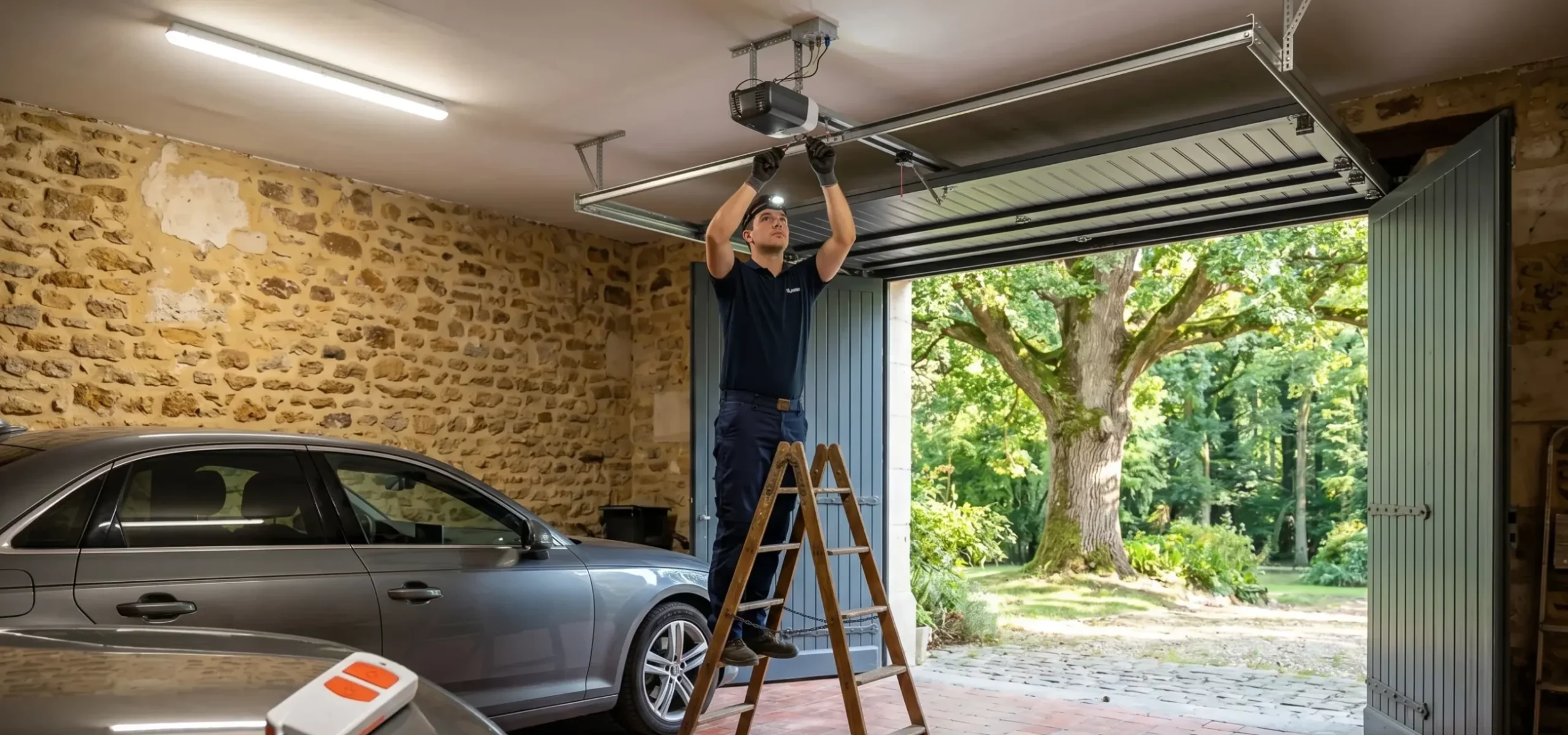 Motorisation de porte de garage à Saint-Germain-en-Laye