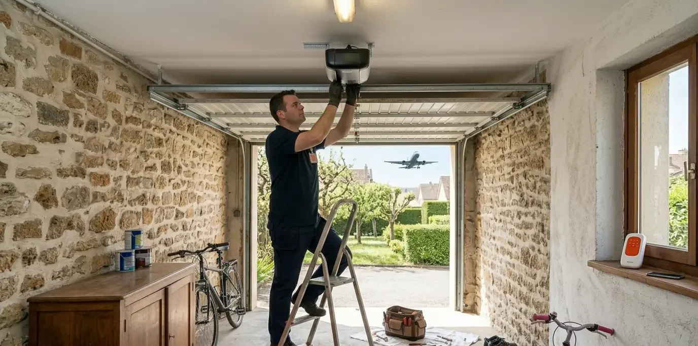 Motorisation de porte de garage à Villiers-le-Bel