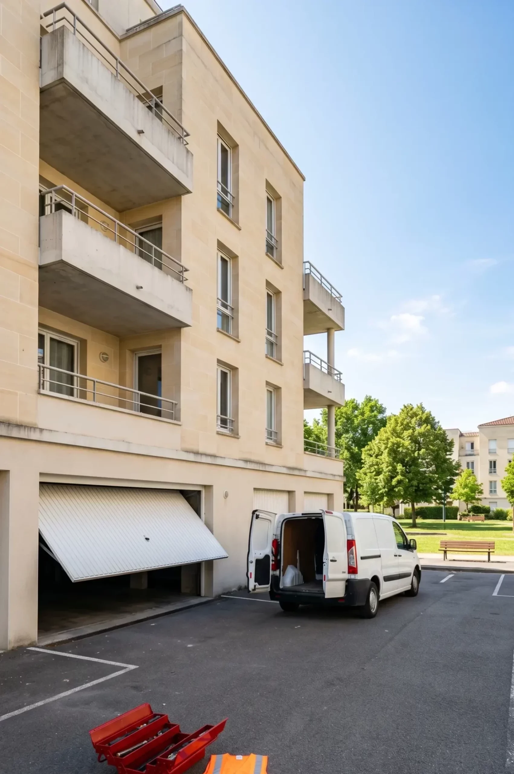 Dépannage porte de garage à Sarcelles (95200) · intervention rapide DB Assistance