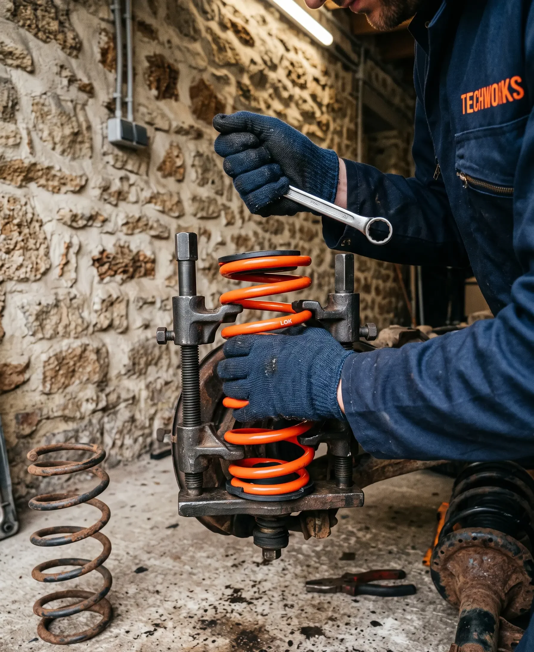 Dépannage porte de garage à Bourg-la-Reine remplacement ressort garage pavillon meulière