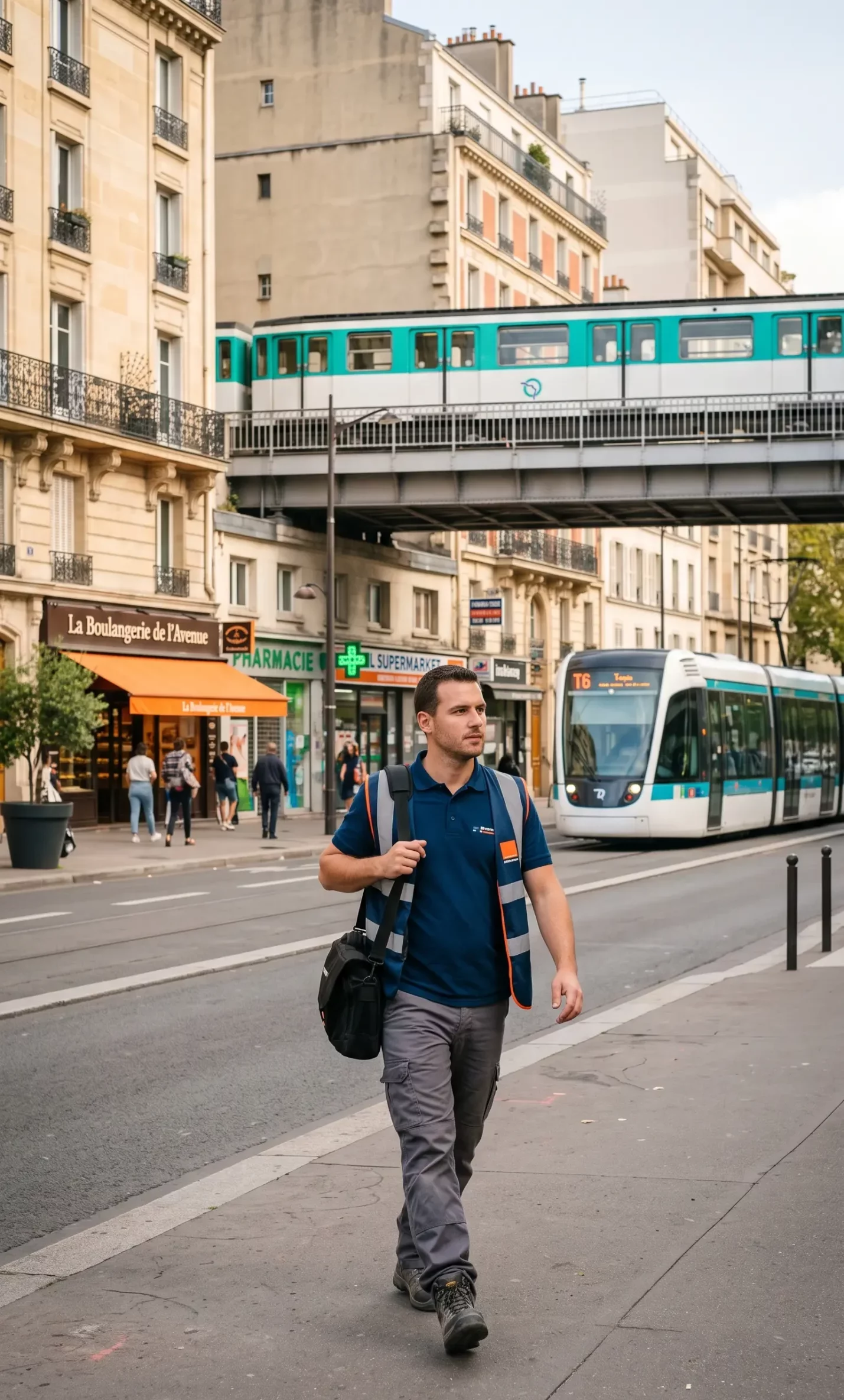 Dépannage porte de garage à Châtillon technicien DB Assistance tramway T6 métro 13
