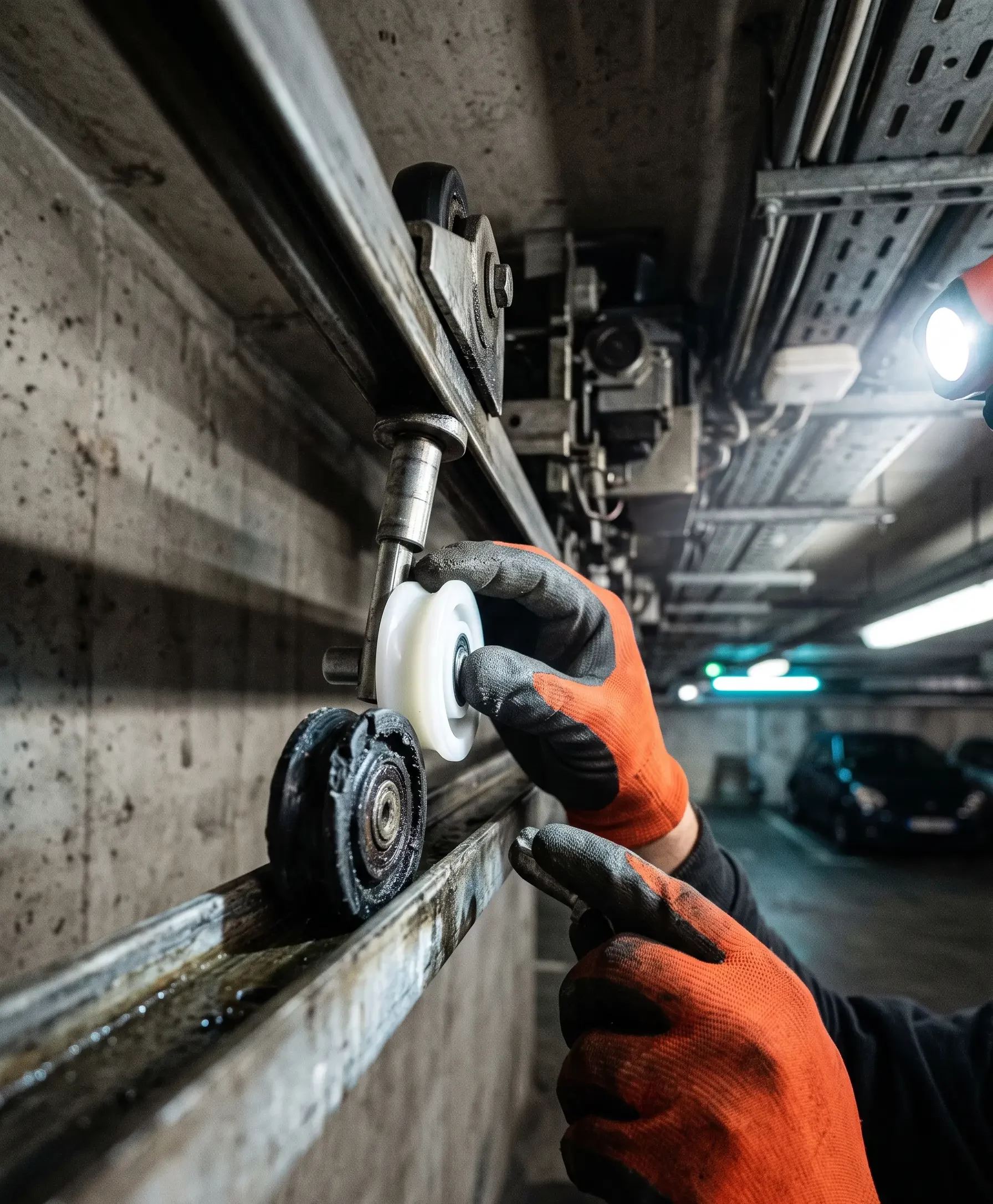 Dépannage porte de garage à Malakoff remplacement galets parking vibrations métro 13