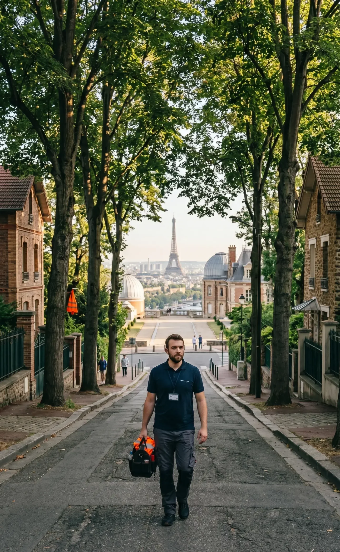 Dépannage porte de garage à Meudon technicien DB Assistance forêt Observatoire panorama Paris