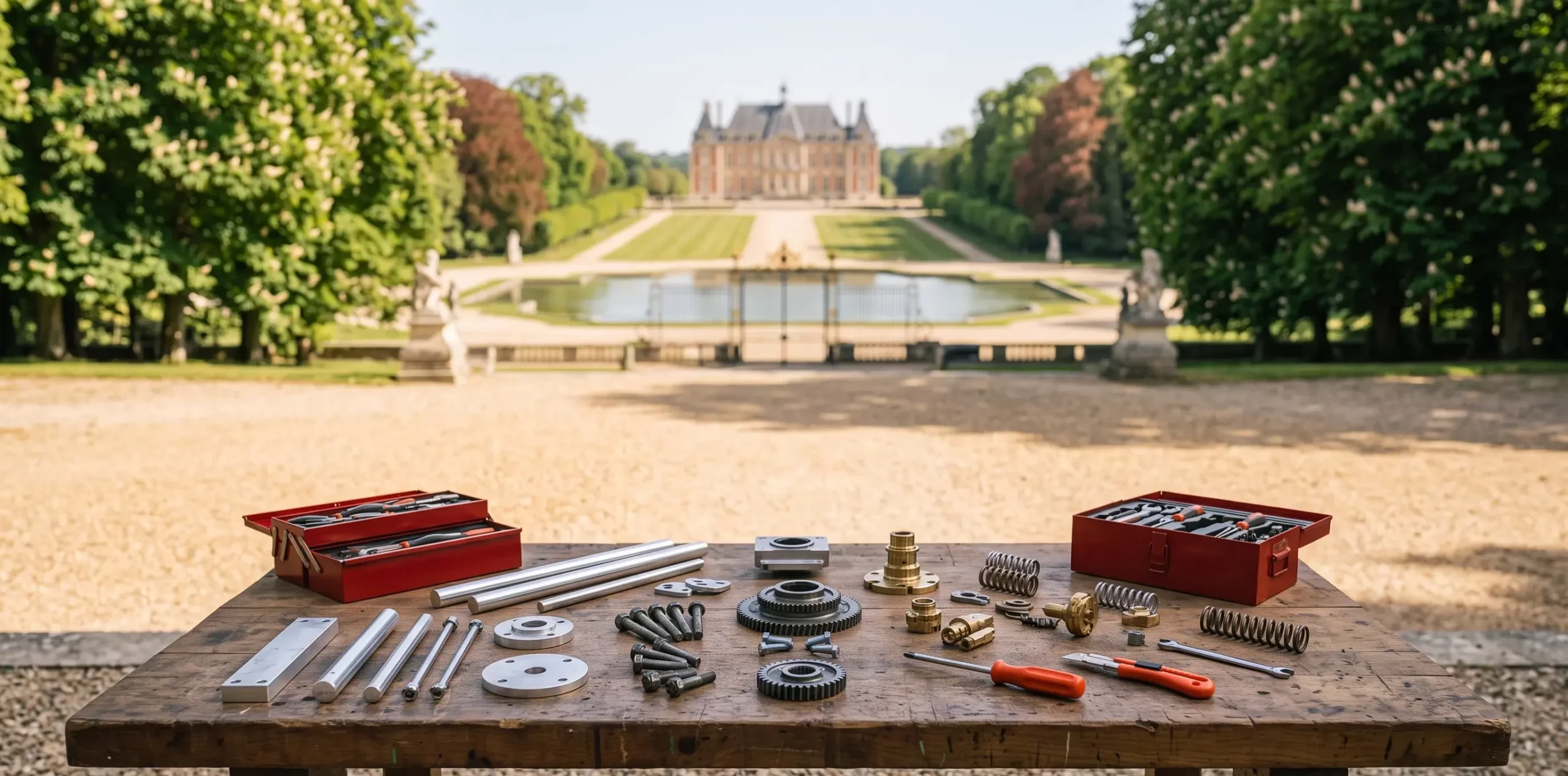 Dépannage porte de garage à Sceaux pièces certifiées toutes marques parc château Le Nôtre