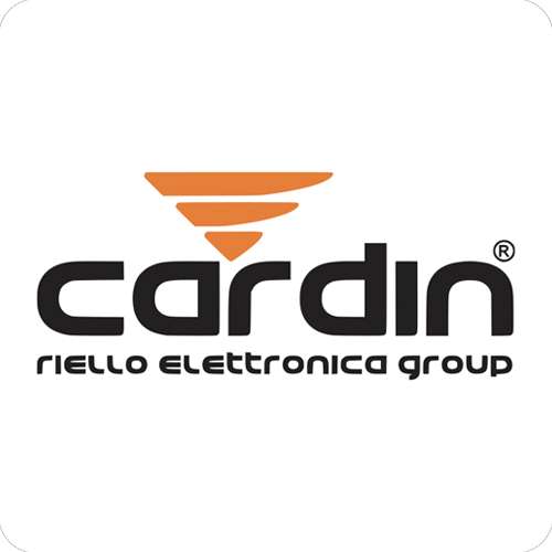 Logo Cardin Riello Elettronica Group, dépannage portail électrique DB Assistance