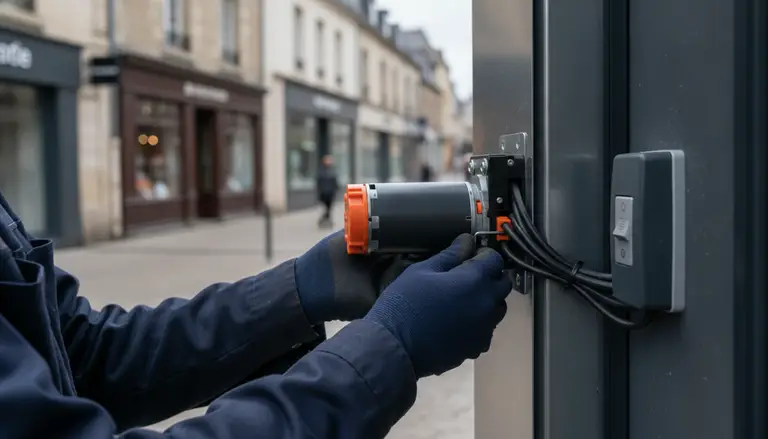 Motorisation de rideau métallique à Guyancourt