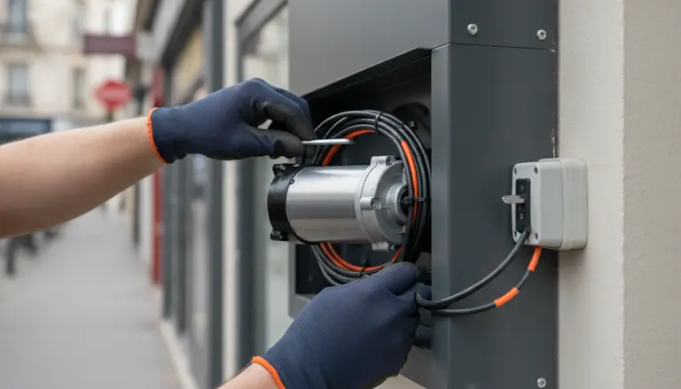 Motorisation de rideau métallique à Issy-les-Moulineaux