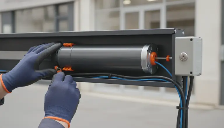 Motorisation de rideau métallique à Vanves