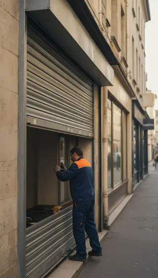 Dépannage rideau métallique à Antony (92160) · intervention rapide DB Assistance