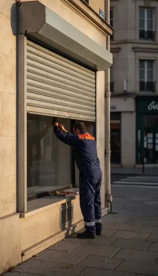 Dépannage rideau métallique à Clamart (92140) · intervention rapide DB Assistance