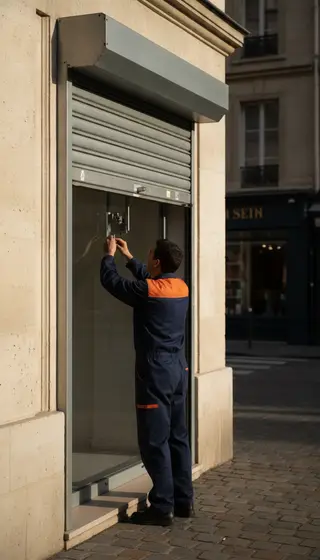 Dépannage rideau métallique à Colombes (92700) · intervention rapide DB Assistance