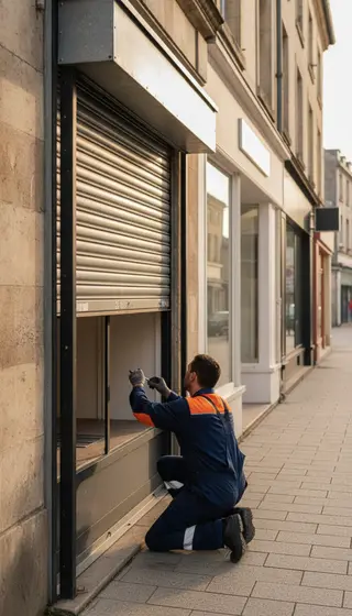 Dépannage rideau métallique à Élancourt (78990) · intervention rapide DB Assistance