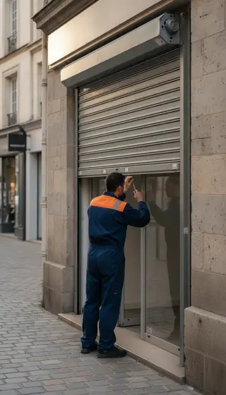 Dépannage rideau métallique à Guyancourt (78280) · intervention rapide DB Assistance