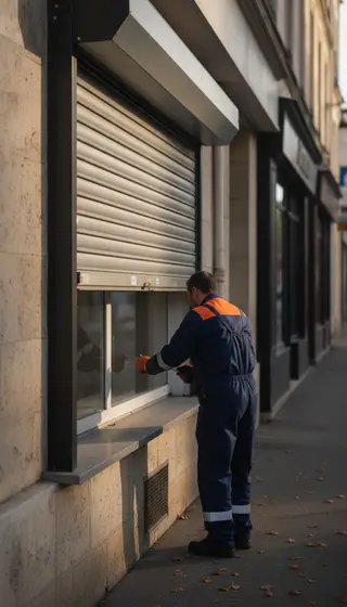 Dépannage rideau métallique à Sceaux (92330) · intervention rapide DB Assistance