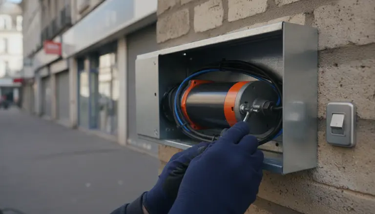 Motorisation de rideau métallique à Alfortville