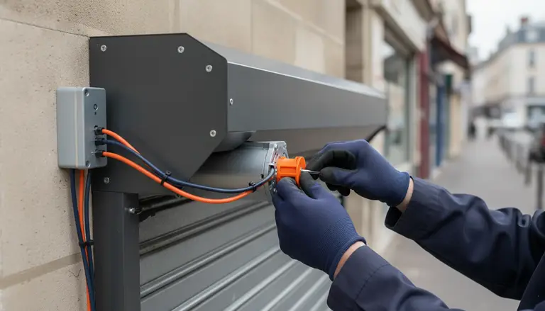 Motorisation de rideau métallique à Charenton-le-Pont