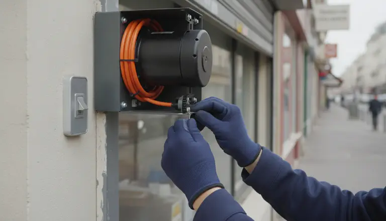 Motorisation de rideau métallique à Créteil